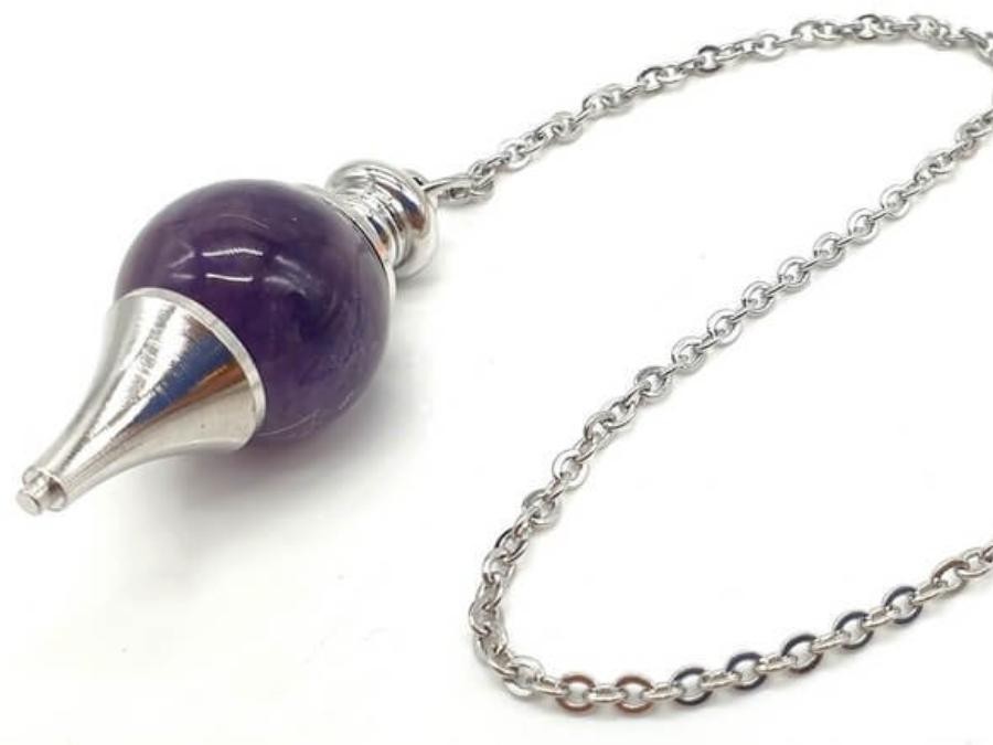 Pendule sphère Améthyste