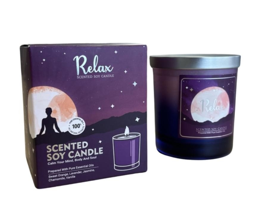 Bougie parfumée Aromathérapie Relax