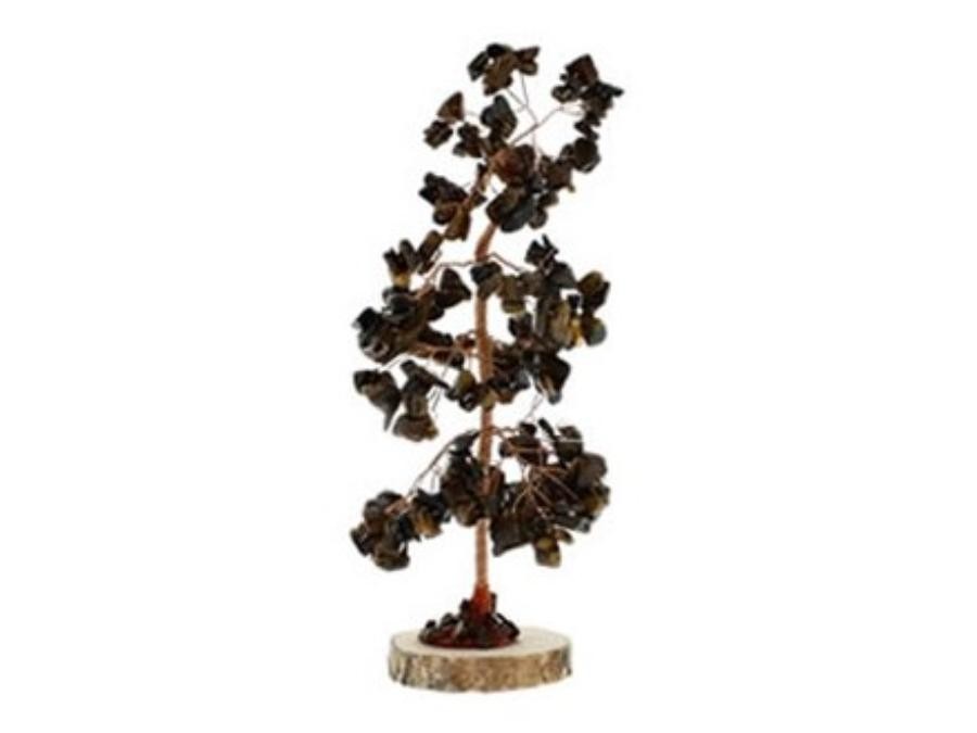 Oeil de Tigre arbre de vie pierres polies