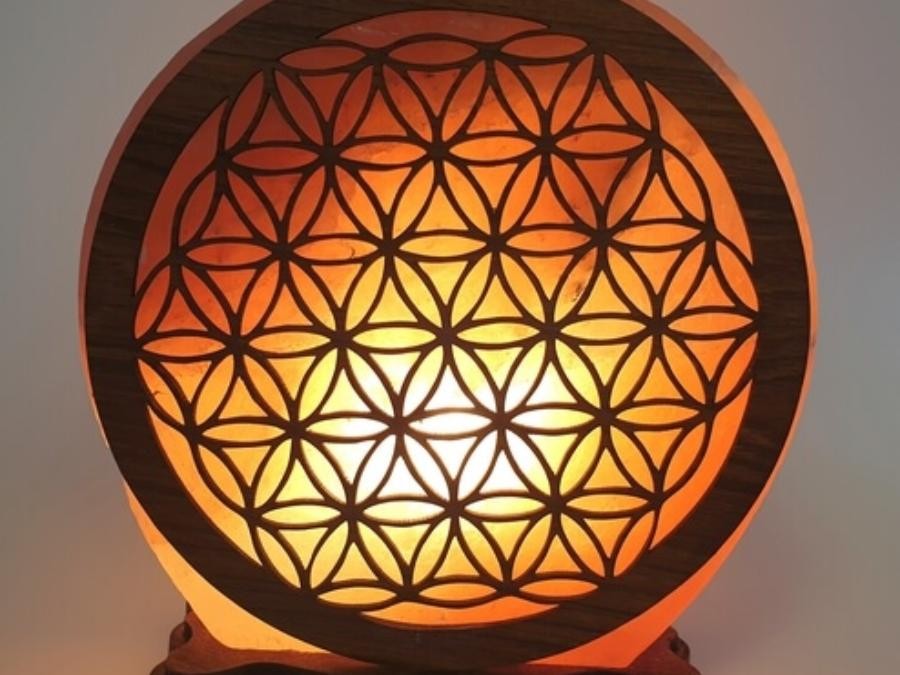Lampe de Sel Fleur de Vie 5KG