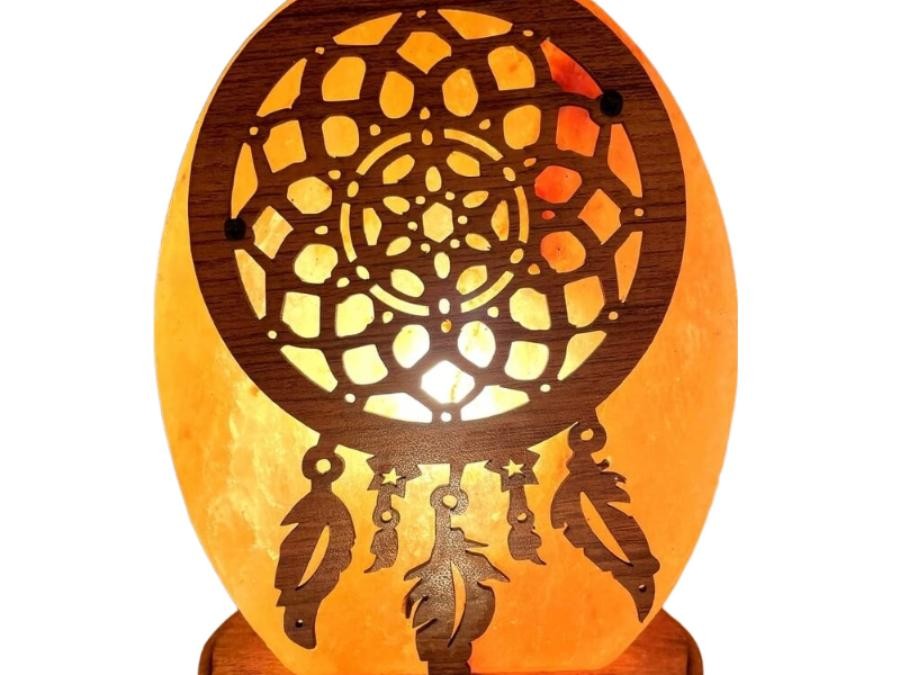 Lampe de Sel Attrape-Rêves Ovale 5KG
