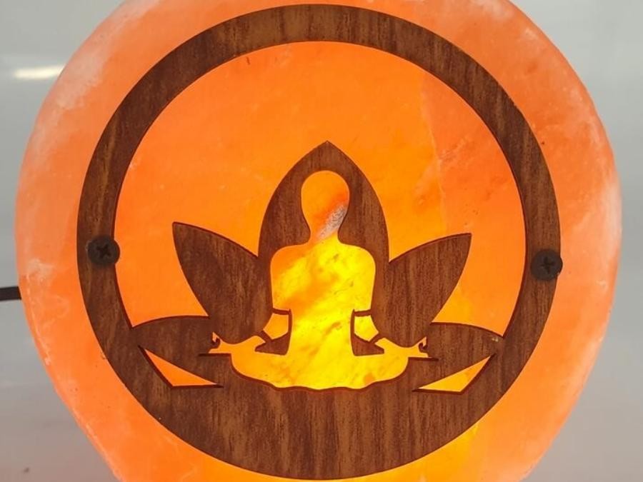 Lampe de Sel USB Yoga 1KG