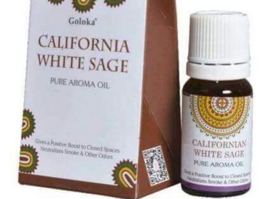 Huile parfumé sauge blanche 10 ml