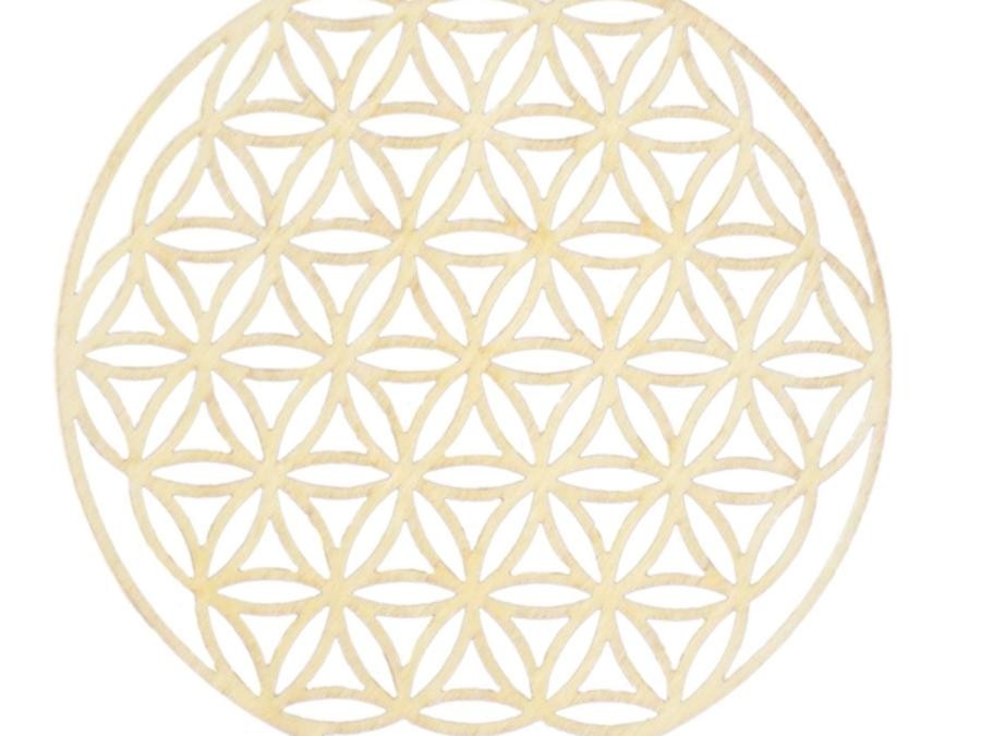 Fleur de vie socle de rechargement