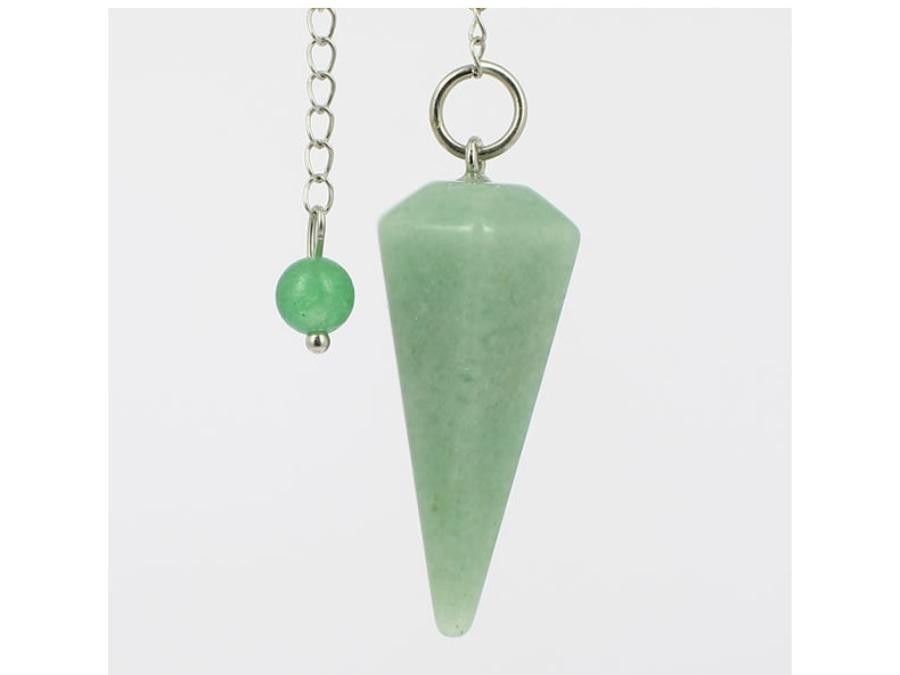 Pendule cône en Aventurine verte
