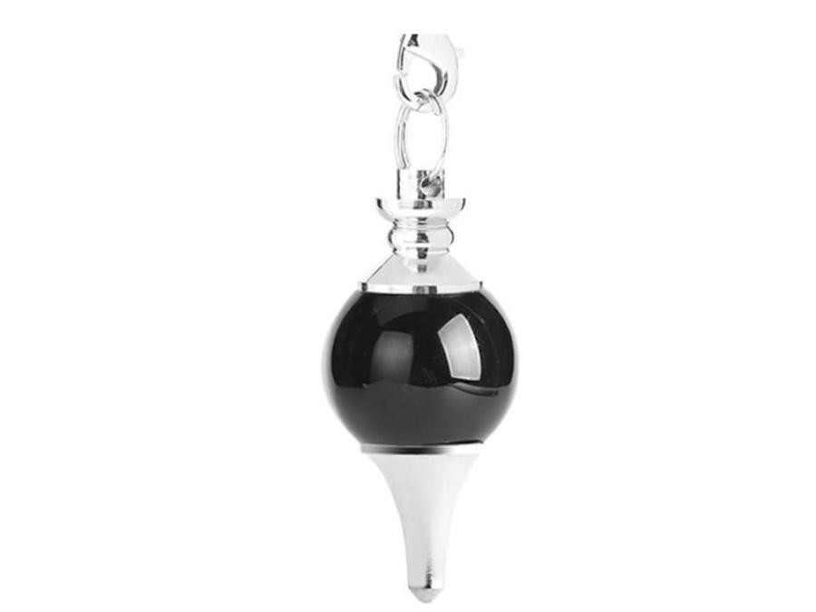 Pendule obsidienne œil céleste
