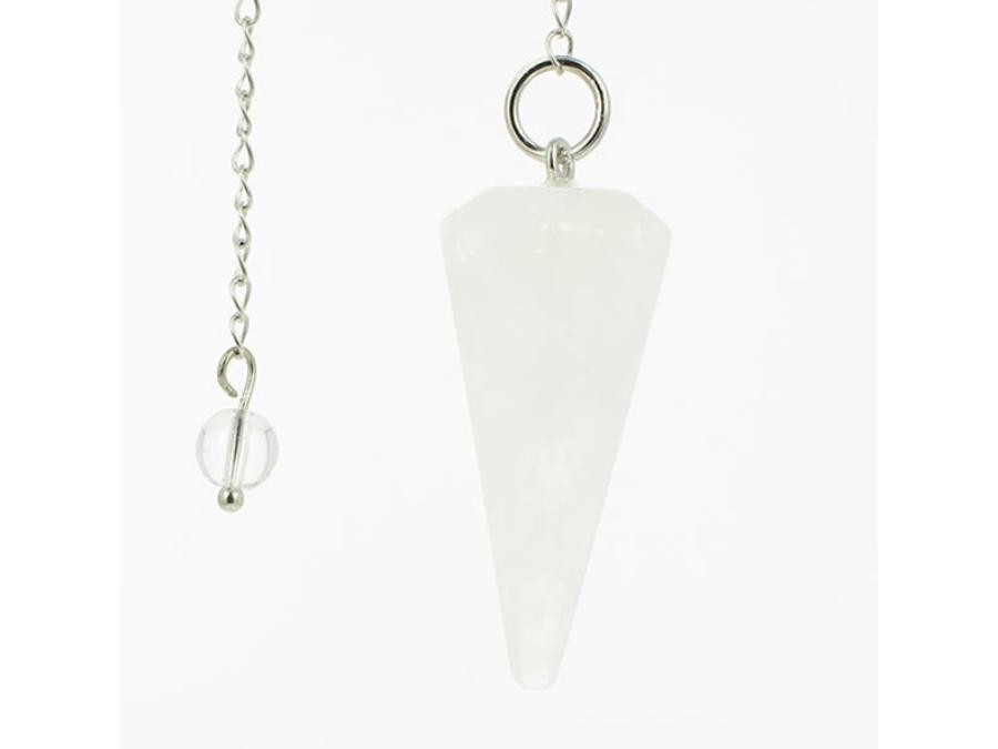 Pendule cône cristal de roche