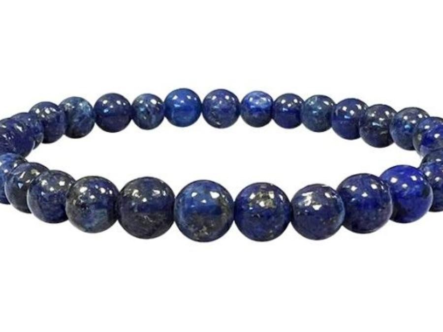 Bracelet Lapis lazuli 6mm