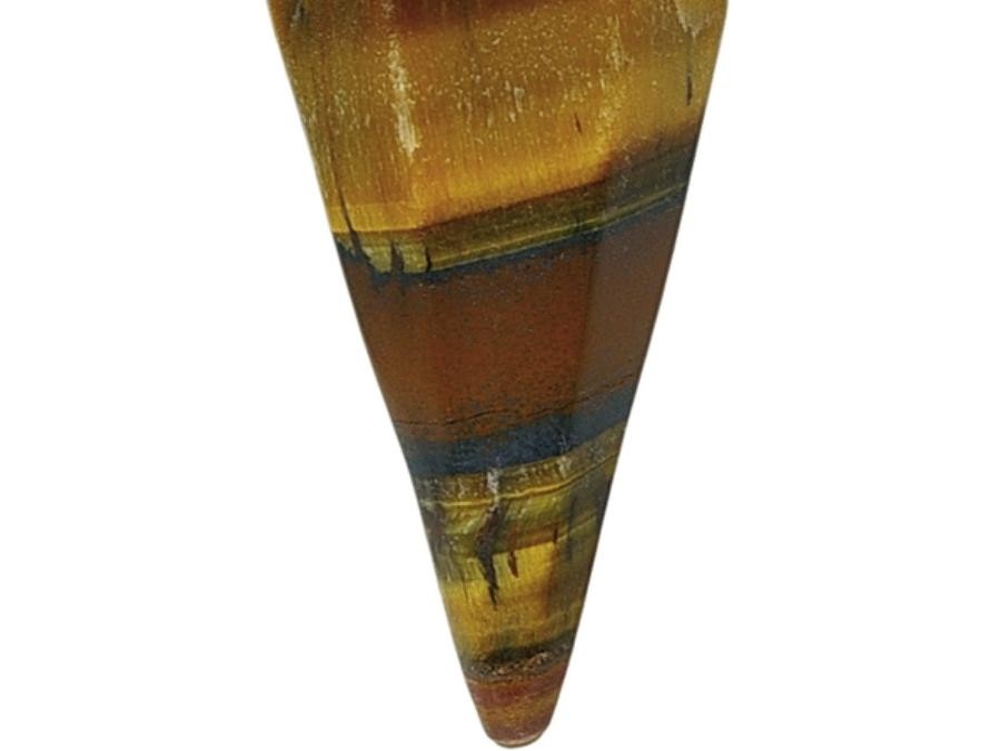 Pendule cône œil de tigre