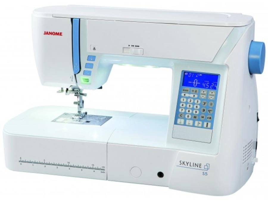 Promotion machine Janome Skyline S5 - modèle d