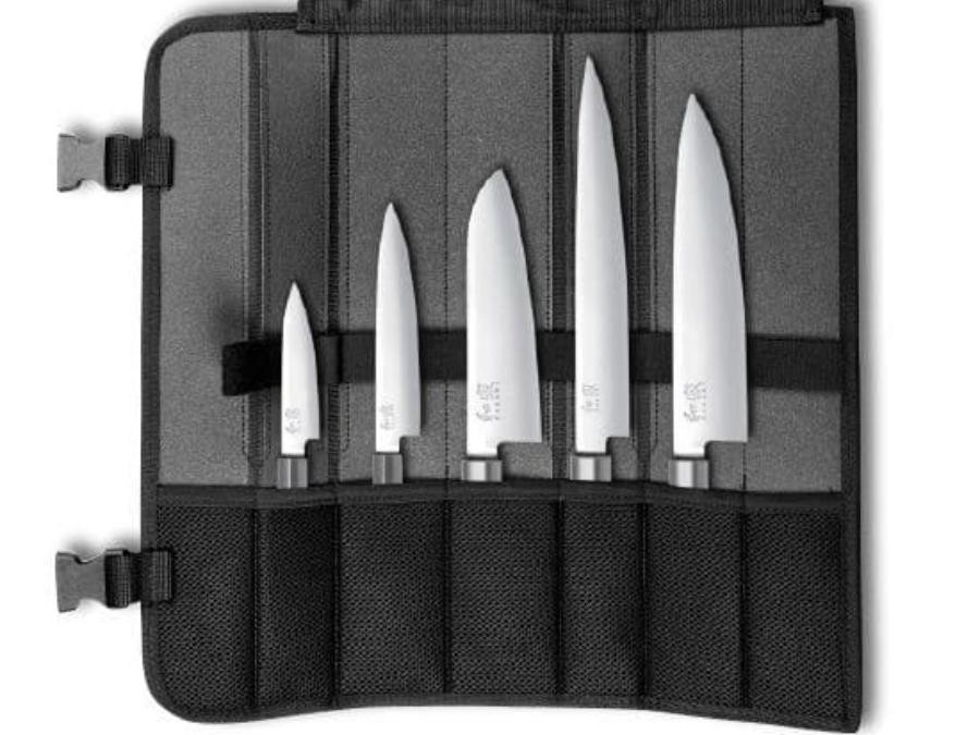 Mallette Couteaux japonais - Kai Wasabi Black - 5 pièces