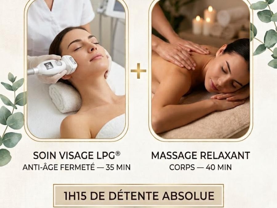 Rituel Jeunesse & Détente - Soin LPG & Massage relaxant !